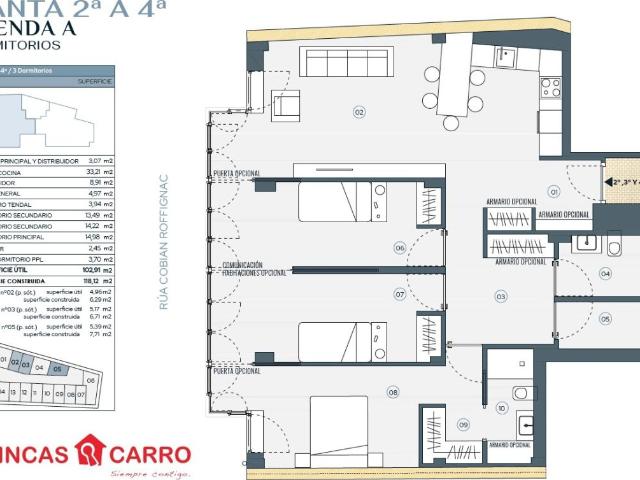 Piso en venta en Casco Antigo, Pontevedra