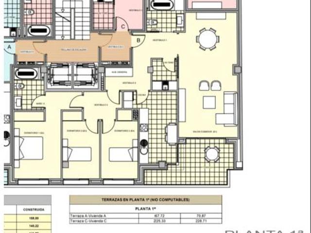 Piso en venta en Campolongo, Pontevedra
