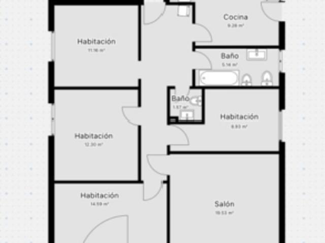 Piso en venta en Portillo De Toledo, Castilla-La Mancha
