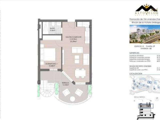 Piso en venta en Las Casillas, La Axarquía