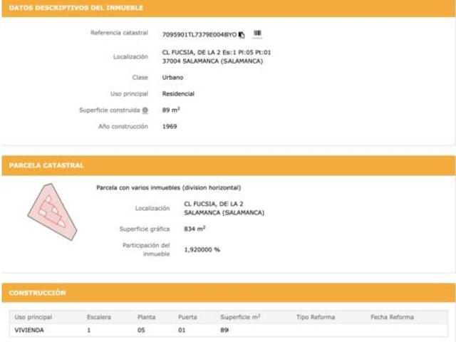 Piso en venta en Garrido Norte, Salamanca