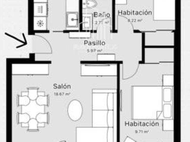 Piso en venta en Garrido Norte, Salamanca
