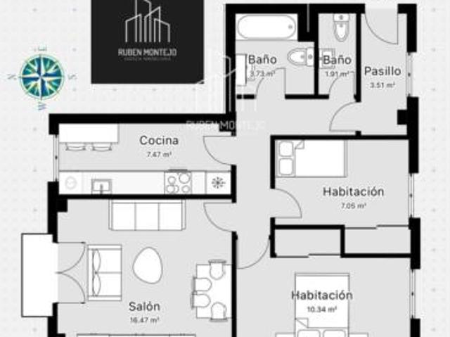 Piso en venta en Blanco, Salamanca