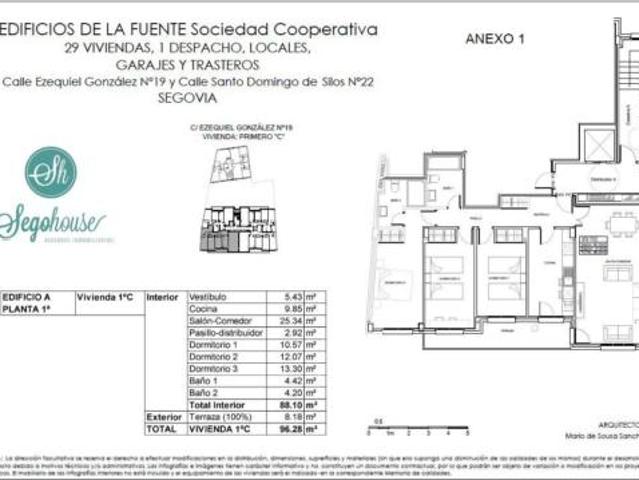 Piso en venta en San Lorenzo, Segovia