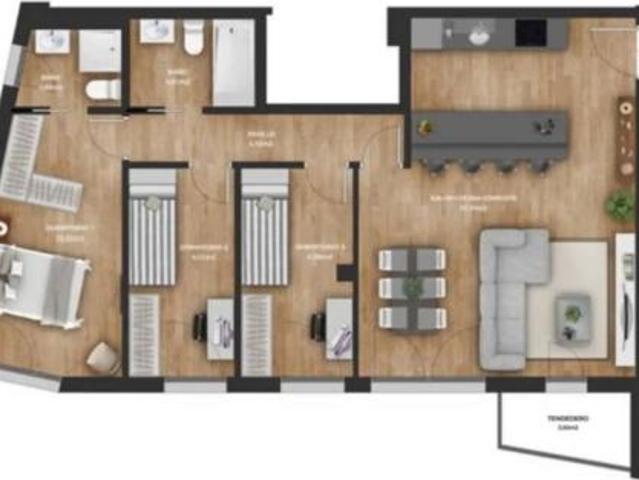 Piso en venta en Sierrapando, Torrelavega