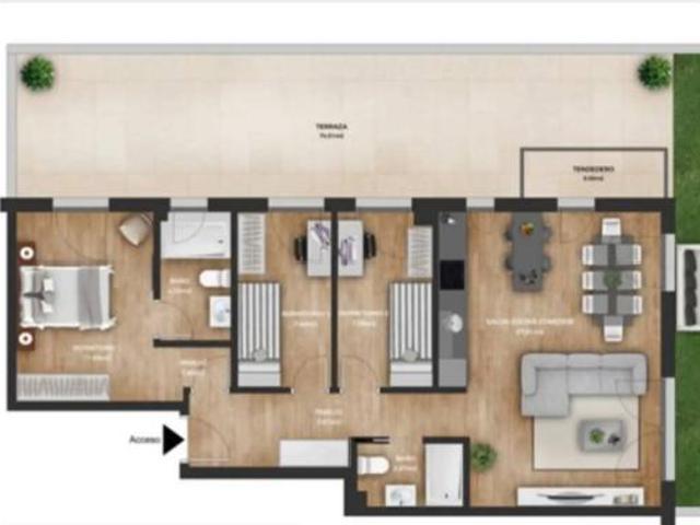 Piso en venta en Sierrapando, Torrelavega