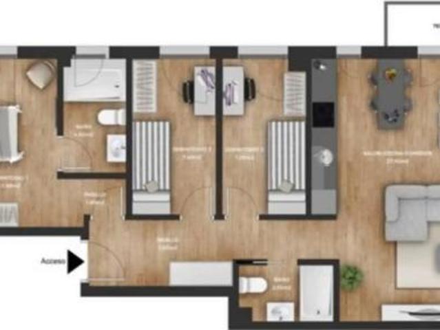 Piso en venta en Sierrapando, Torrelavega