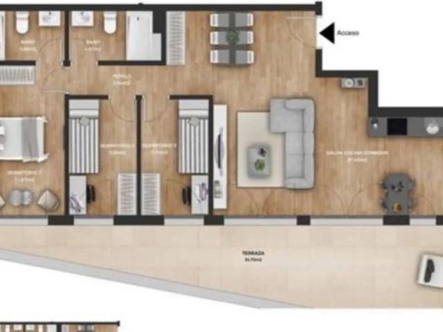 Piso en venta en Sierrapando, Torrelavega