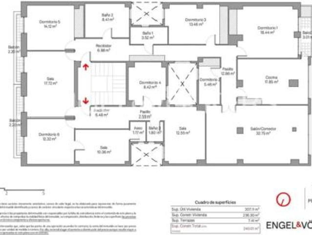 Piso en venta en l'Eixample, Comarca de València