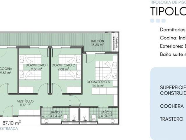 Piso en venta en La Vega, Arroyo De La Encomienda