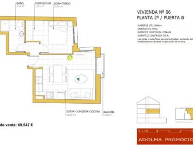 Piso en venta en Viguera, La Rioja