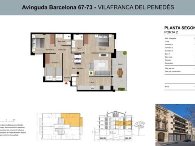 Piso en venta en Barceloneta, Alt Penedès