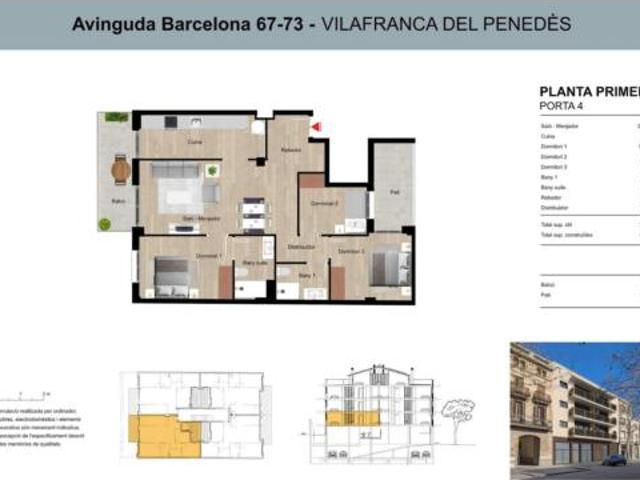 Piso en venta en Barceloneta, Alt Penedès
