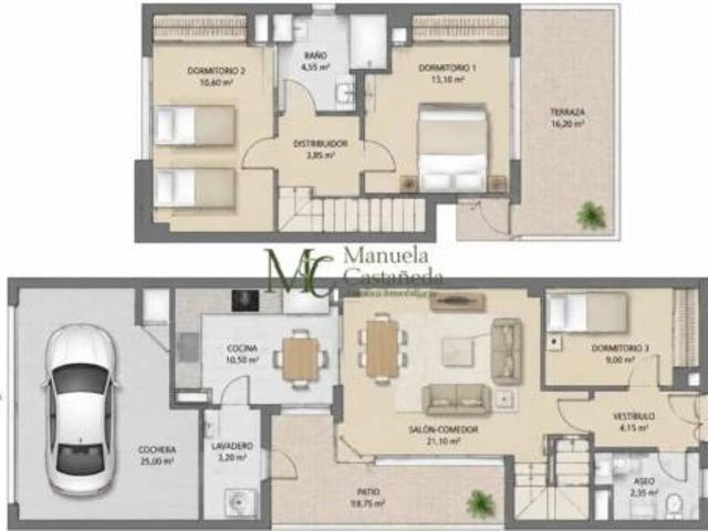 Piso en venta en Villagonzalo, Extremadura