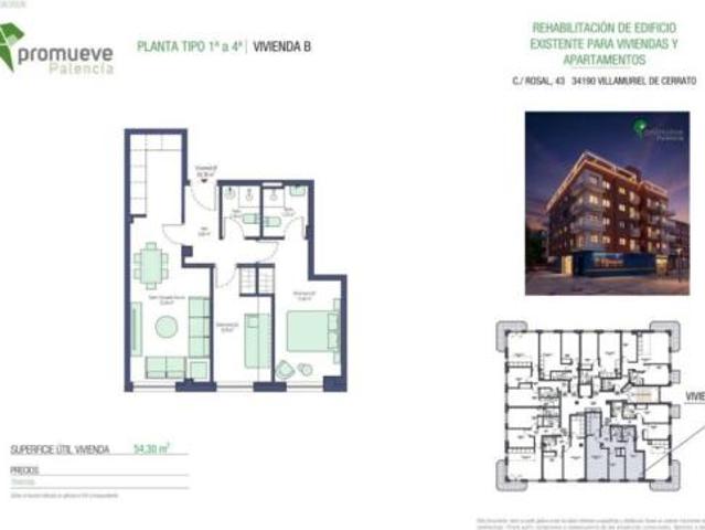 Piso en venta en Villamuriel De Cerrato, Castilla y León