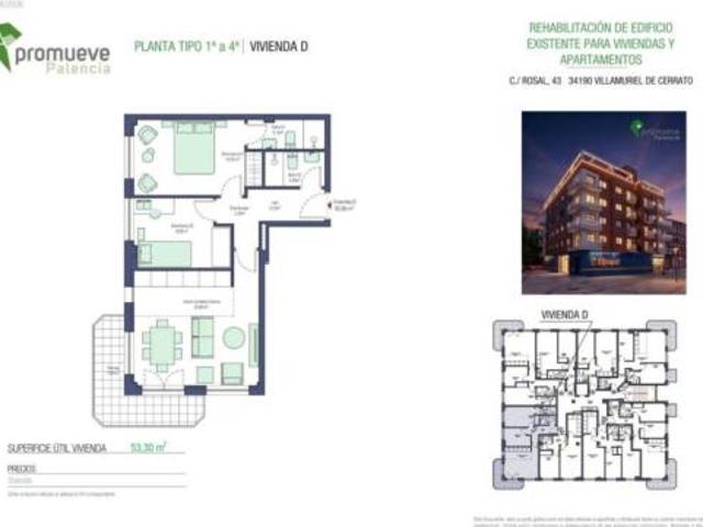 Piso en venta en Villamuriel De Cerrato, Castilla y León