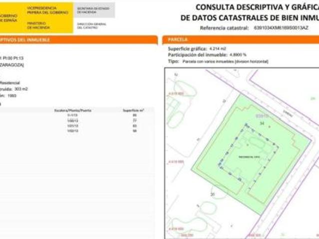 Piso en venta en Oliver-Valdefierro, Zaragoza