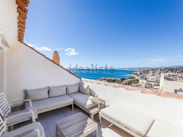 Ático en alquiler en Torrequebrada, Costa del Sol Occidental