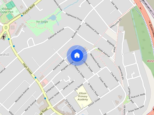House for rent in Wolstanton, Newcastle-under-Lyme