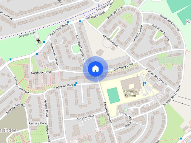 House for rent in Kaimhill, Aberdeen City