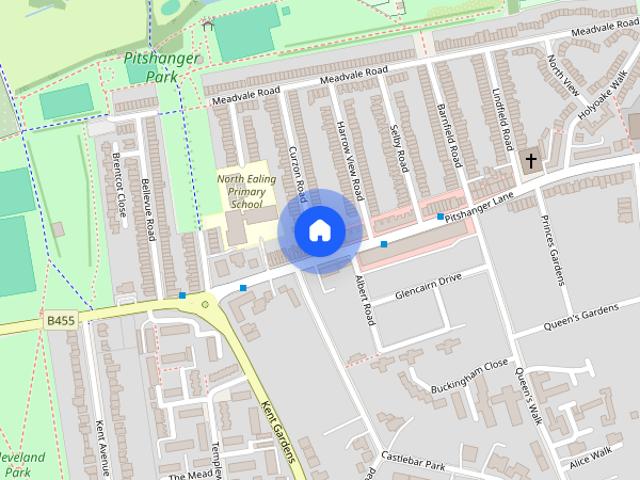 Apartment for rent in Brentham Garden Suburb, Greater London