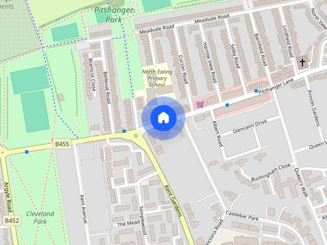 Apartment for rent in London Borough of Ealing, Perivale