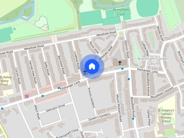 Apartment for rent in Brentham Garden Suburb, Greater London