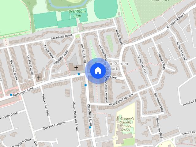 House for rent in London Borough of Ealing, Perivale