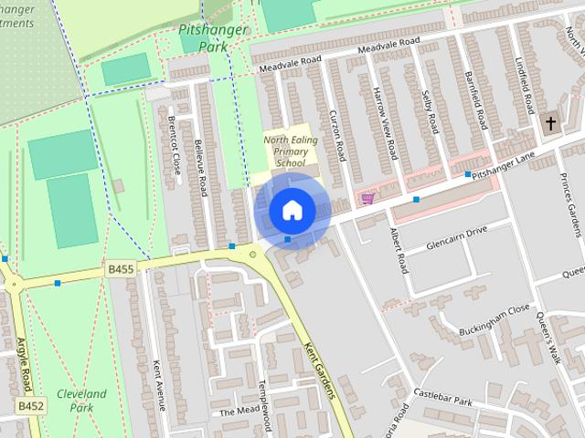 Apartment for rent in Brentham Garden Suburb, Greater London