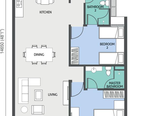 Serviced Residence for rent in Petaling, Damansara Damai