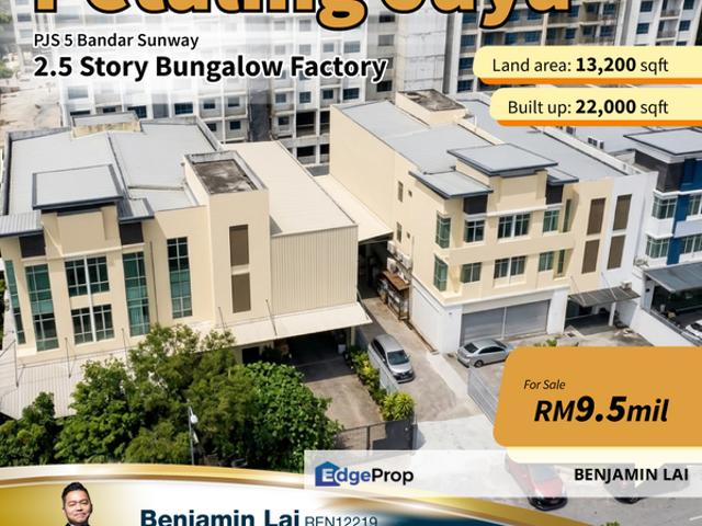 Warehouse for sale in Petaling, Damansara Damai