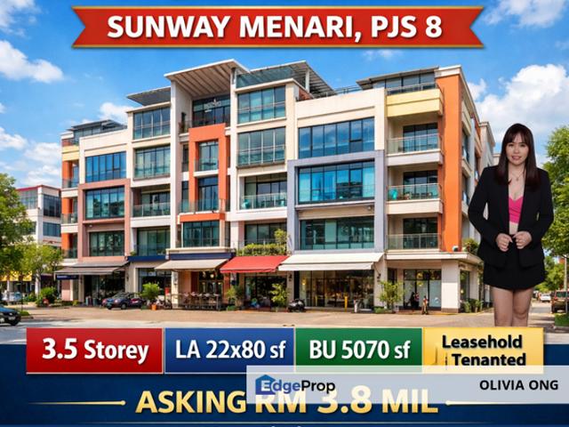 Shop for sale in Petaling, Damansara Damai