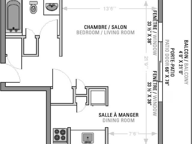 Apartment for rent in Quebec City, Quebec