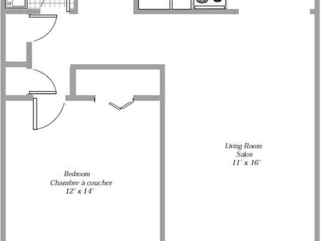 Apartment for rent in Hull, Gatineau