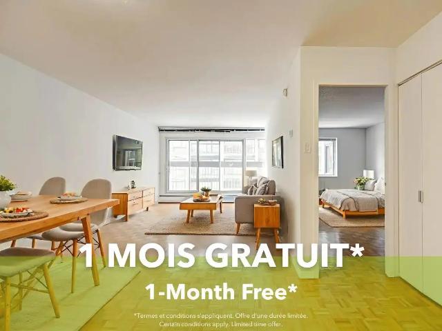 Apartment for rent in St. Leonard's, Quebec