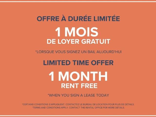 Apartment for rent in Ville-Marie, Montréal