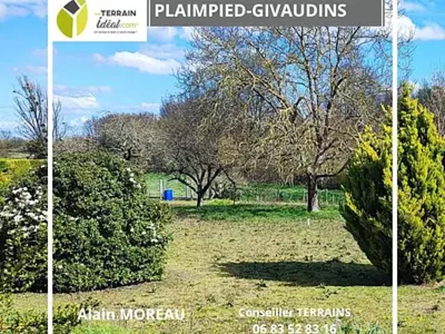 Terrain vente à Bourges, Plaimpied-givaudins