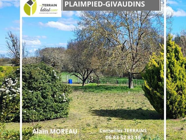 Terrain vente à Bourges, Plaimpied-givaudins
