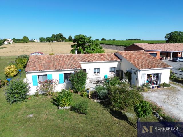 Maison vente à Jonzac, Jarnac-champagne