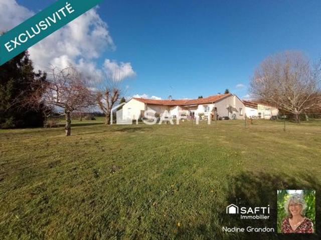 Villa vente à Coudouin, Brie-sous-Chalais