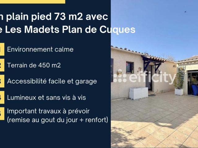 Maison vente à Marseille, Plan-de-cuques