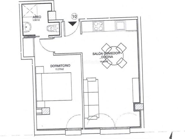 Piso en venta en Centro, Getafe