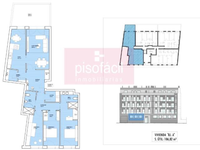 Piso en venta en Lugo, Lugo