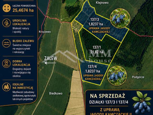 Grunt na sprzedaż w Braniewo, Warmińsko-mazurskie