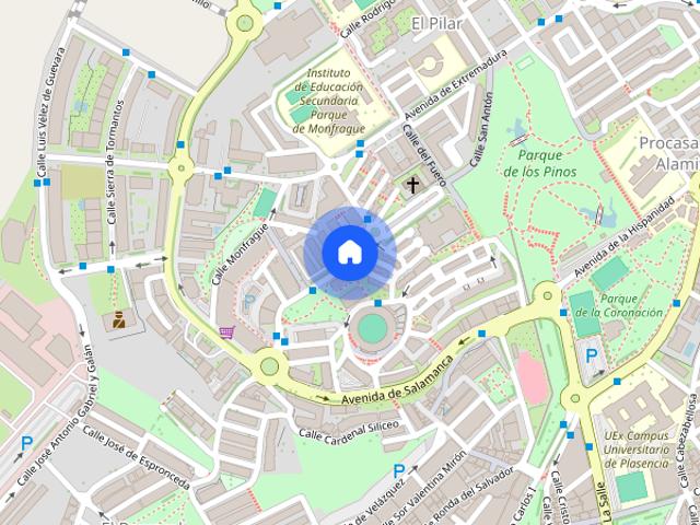 Apartamento en alquiler en El Pilar, Plasencia
