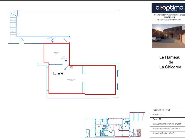 Appartement vente à Marais, Annœullin
