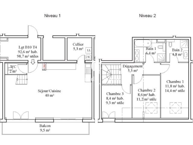 Appartement vente à Bonneville, Saint-jeoire