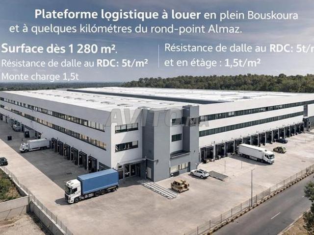Local commercial location à Bouskoura, Gharb-Chrarda-Beni Hssen