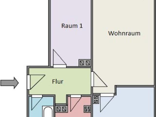 Apartment mieten in Bahnhofsvorstadt, Plauen