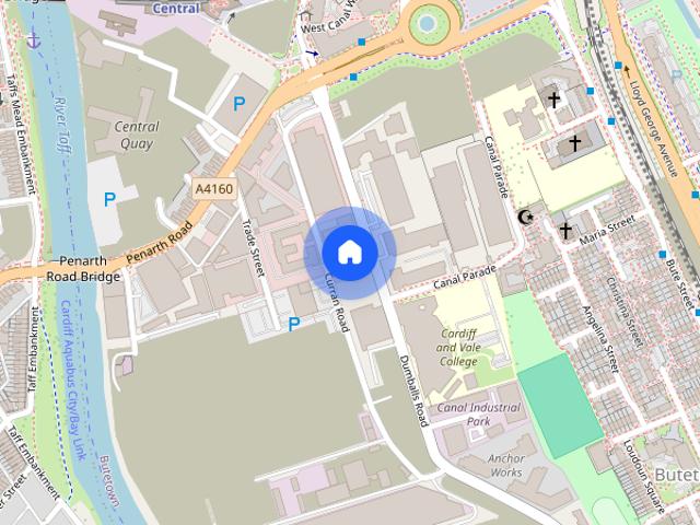 Apartment for rent in Brewery Quarter, Cardiff
